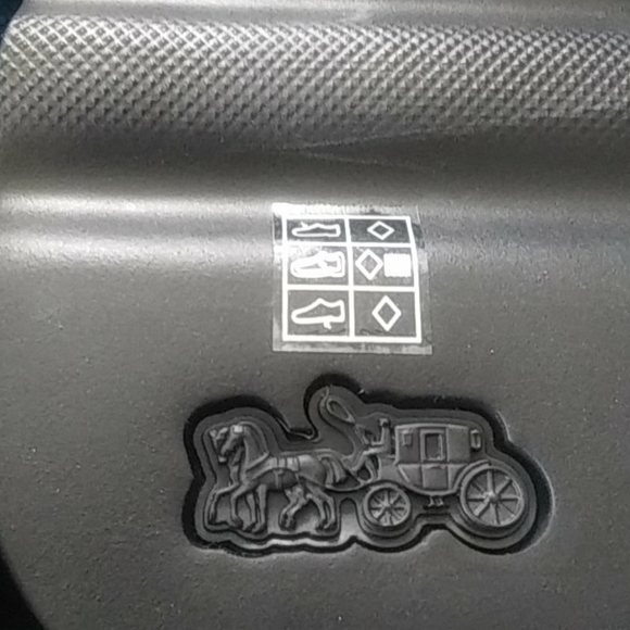 Black Coach boots rubber urban hiker booties sz 6B New FIRM - Picture 9 of 13